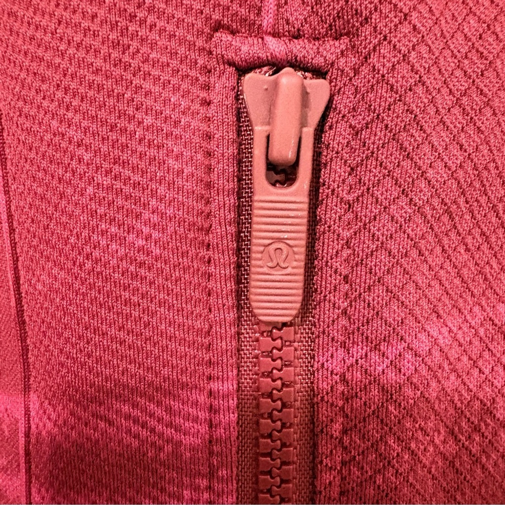 Lululemon | Ebb to Street Define Jacket *Wash | Sz 8 | Stone Wash Chianti | EUC - Picture 4 of 8